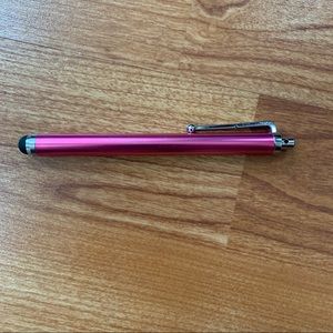Free item: pink stylus